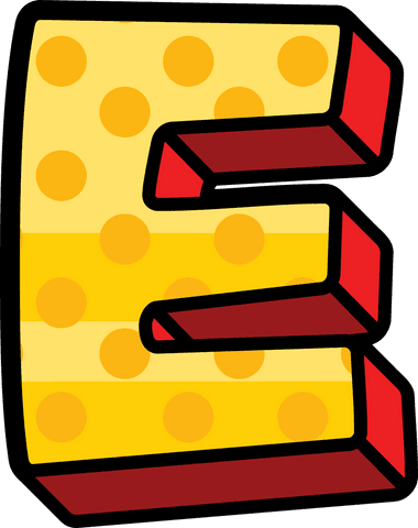 3d polka dot 'e' letter on transparent background illustration - Download Free Stock Videos Pikwizard.com