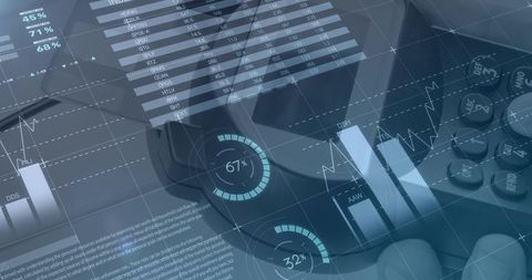 Digital Reports and Contactless Payment Terminal Concept - Download Free Stock Images Pikwizard.com