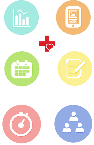 Colorful Concept Icons with Transparent Background - Download Free Stock Videos Pikwizard.com