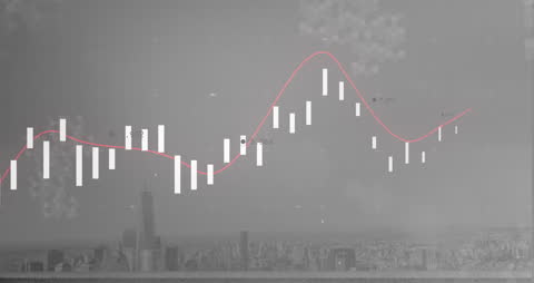 Dynamic Data Visualization Over Urban Skyline for Global Business