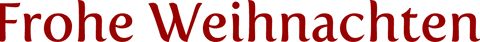 Frohe weihnachten text transparent background festive calligraphy
