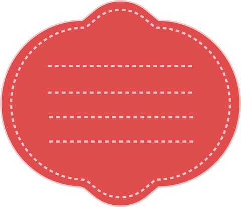 Stylish Red Gift Label on Transparent Background for Versatile Use - Download Free Stock Videos Pikwizard.com