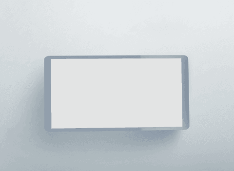 Top View Transparent Smartphone Tablet on White Background - Download Free Stock Videos Pikwizard.com