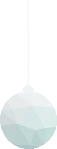 Transparent Geometric Christmas Ornament Vector Illustration - Download Free Stock Videos Pikwizard.com