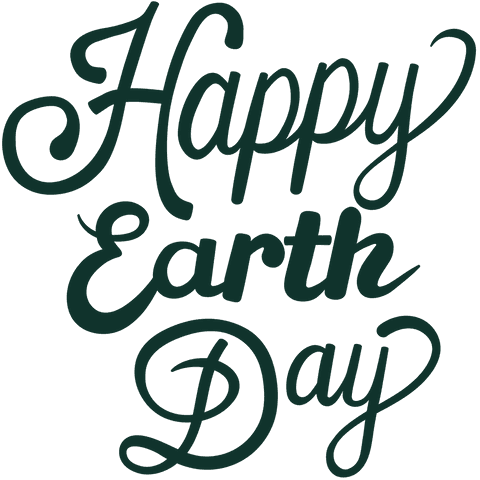happy earth day celebration text on transparent background - Download Free Stock Videos Pikwizard.com