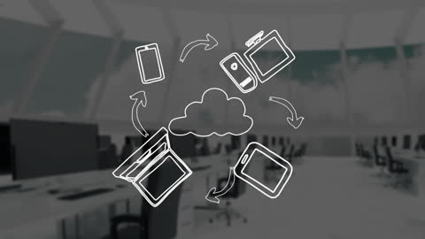 Cloud-Based Data Synchronization in Modern Office Setting