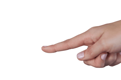 transparent pointing index finger gesture concept - Download Free Stock Videos Pikwizard.com