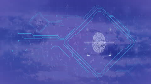 Digital Networking with Futuristic Fingerprint Recognition