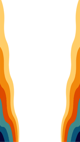 retro wave border with layered curves in transparent background - Download Free Stock Videos Pikwizard.com
