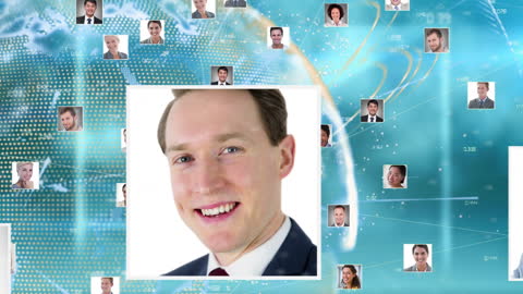 Global Network of Professionals with Digital Connections