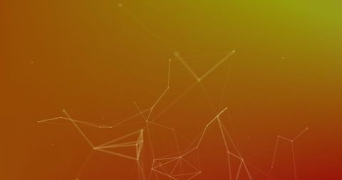 Abstract Network Connections on Vivid Gradient Background - Download Free Stock Images Pikwizard.com