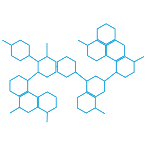 blue hexagonal pattern on transparent background - Download Free Stock Videos Pikwizard.com