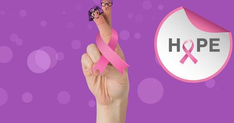 Creative Pink Ribbon Concept for Breast Cancer Awareness and Hope - Download Free Stock Images Pikwizard.com