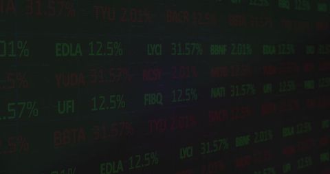 Online Security Concept with Trading Board and Binary Codes Hologram - Download Free Stock Images Pikwizard.com