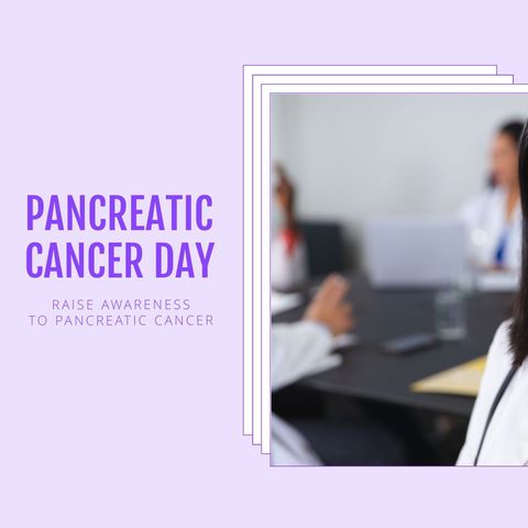 Pancreatic Cancer Day Awareness with Medical Team