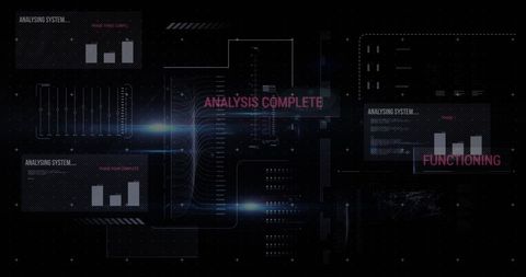 Digital Hologram Display with Analysis and Data Visuals - Download Free Stock Images Pikwizard.com
