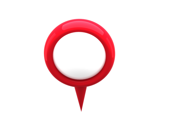 Red Location Pin Pointing Transparent Background Design - Download Free Stock Videos Pikwizard.com