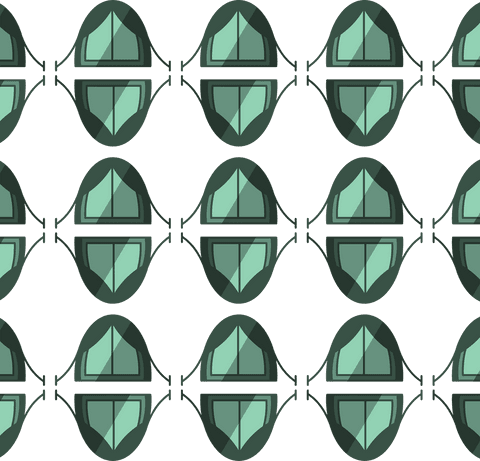 Seamless Green Tent Pattern on Transparent Surface - Download Free Stock Videos Pikwizard.com
