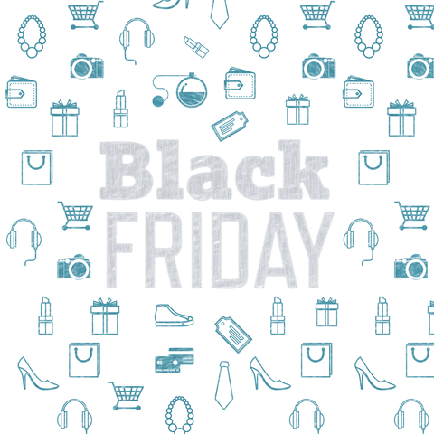 Black Friday Sale Icons on Transparent Background Illustration - Download Free Stock Videos Pikwizard.com