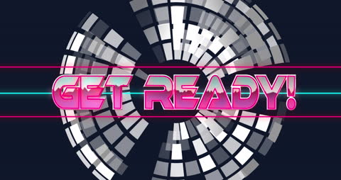 Pixelated Globe with Digital Text for Gaming Theme