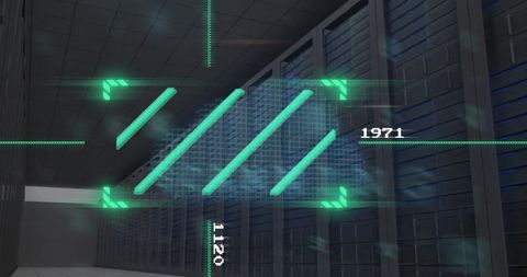 Digital Metadata Overlays in Data Center Environment - Download Free Stock Images Pikwizard.com