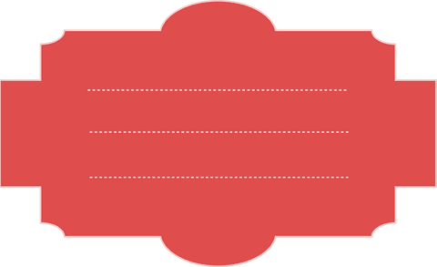red rounded badge with copy space on transparent background - Download Free Stock Videos Pikwizard.com