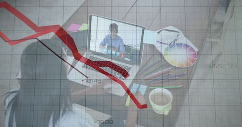 Virtual meeting amidst economic downturn challenges creative work