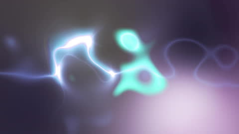 Abstract Light Animation with Moving Shapes