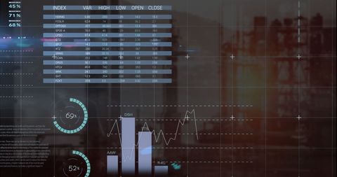 Digital Interface Displaying Live Data and Networking Concepts - Download Free Stock Images Pikwizard.com
