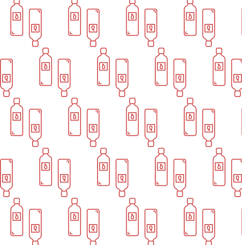 Red Bottle Pattern on Transparent Vector Background - Download Free Stock Videos Pikwizard.com