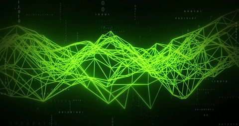 Glowing Neon Data Transfer Network and Cyber Connections - Download Free Stock Images Pikwizard.com