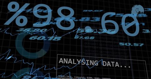 Analyzing Financial Data with Global Business Insights - Download Free Stock Images Pikwizard.com