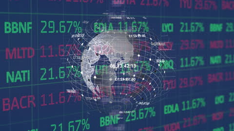 Digital Global Network and Stock Exchange Data Interface