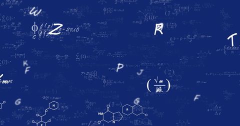 Science and Technology Abstract Concepts against Blue Background - Download Free Stock Images Pikwizard.com