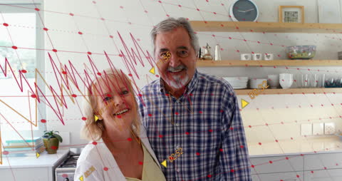 Senior Couple Enjoying Financial Stability Insight Concept