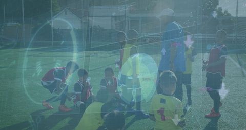 Data analysis in youth soccer match with diverse players