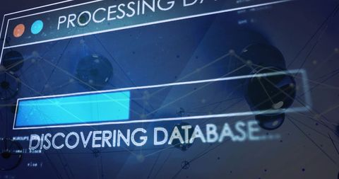 Digital Data Processing Overlapping Network Illustrations - Download Free Stock Images Pikwizard.com
