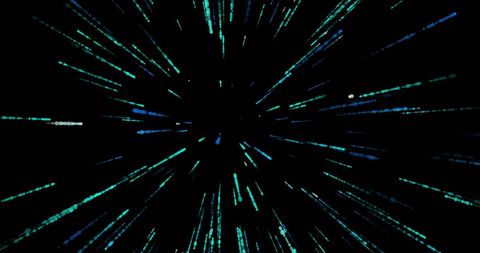 Dynamic Green Dotted Lines on Black Accelerating Vision - Download Free Stock Images Pikwizard.com