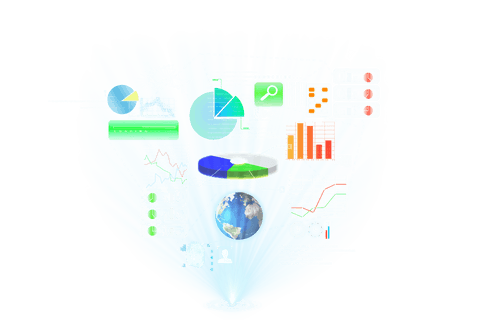 futuristic data analysis graphic on transparent background - Download Free Stock Videos Pikwizard.com