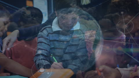 Diverse Classroom Learning with Global Digital Connections Overlay