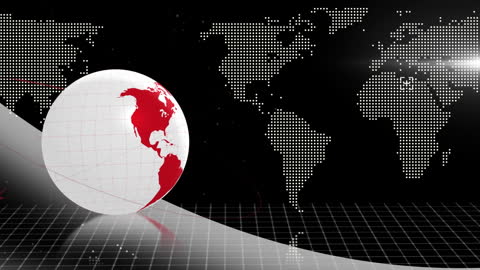 Digital Global Network with Pandemic Themes and Data Analysis