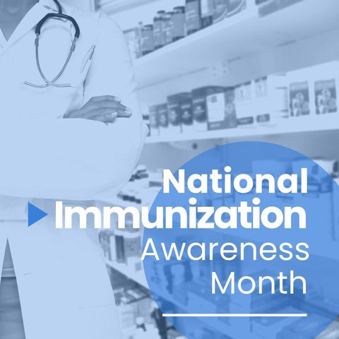National Immunization Awareness Month with Medical Professional - Download Free Stock Templates Pikwizard.com