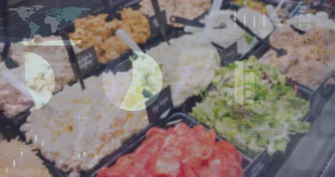 Infographic Animation on Retail Food Display and Pricing