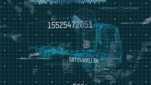 Digital Interface and Data Processing over Lorry Blueprint