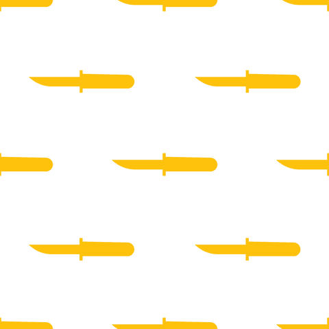 seamless yellow knife pattern on transparent background - Download Free Stock Videos Pikwizard.com