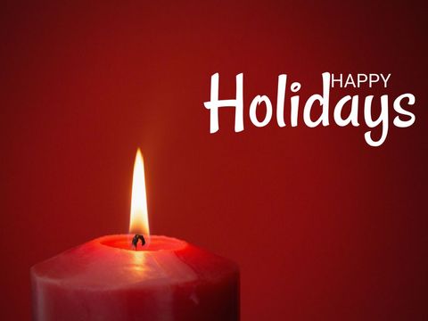 Festive Red Candle Glowing in Holiday Warmth - Download Free Stock Templates Pikwizard.com