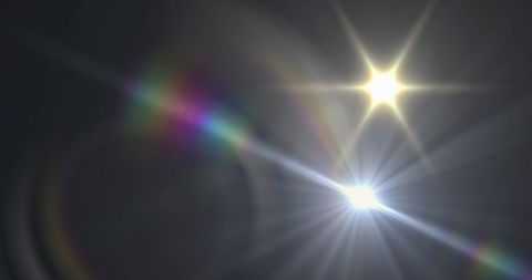 Abstract Light Flares and Lens Effects on Dark Background - Download Free Stock Images Pikwizard.com