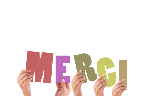 transparent hands holding merci letters in various colors - Download Free Stock Videos Pikwizard.com