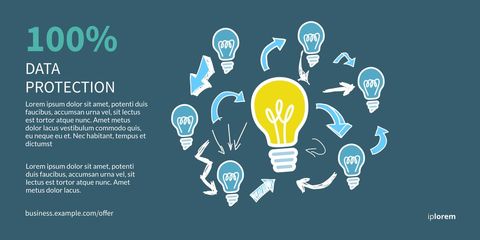 innovative data protection and cybersecurity solutions design - Download Free Stock Templates Pikwizard.com