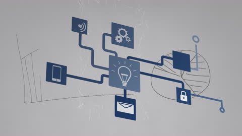 Innovative Network of Digital Connections and Data Processing